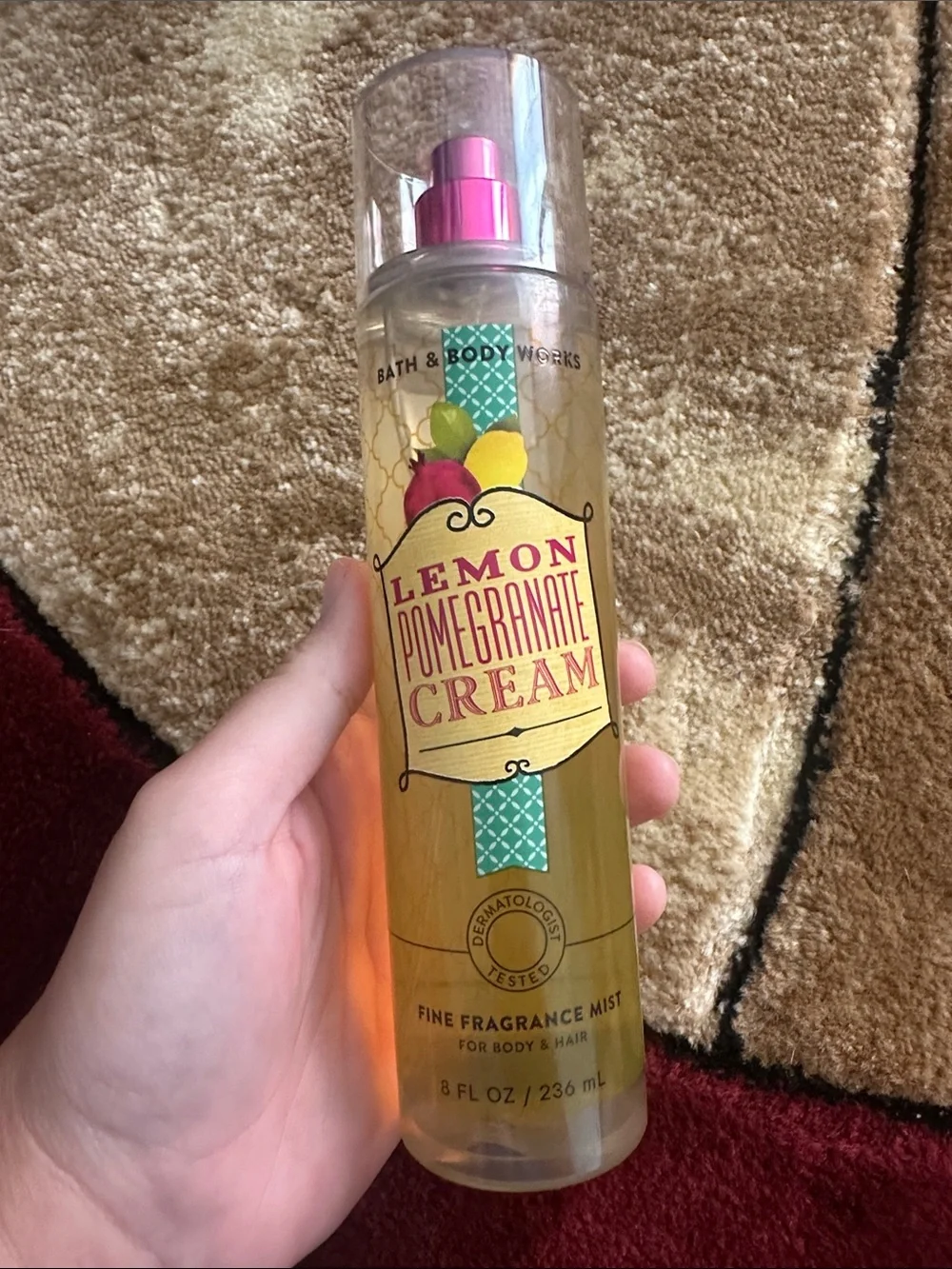 Lemon Pomegranate Cream Fine Fragrance Mist